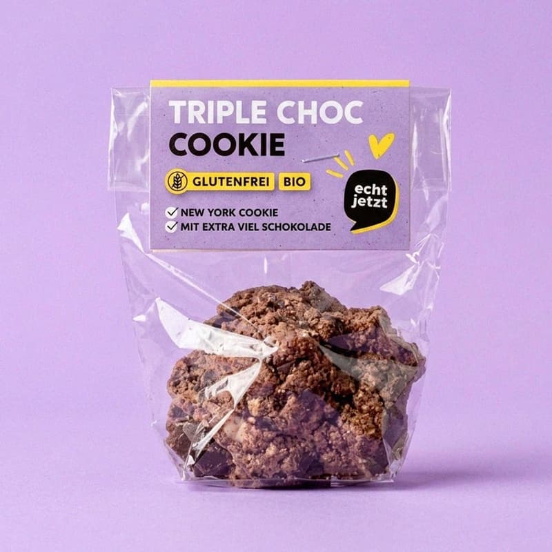 echt jetzt Triple Choc Organic Cookie