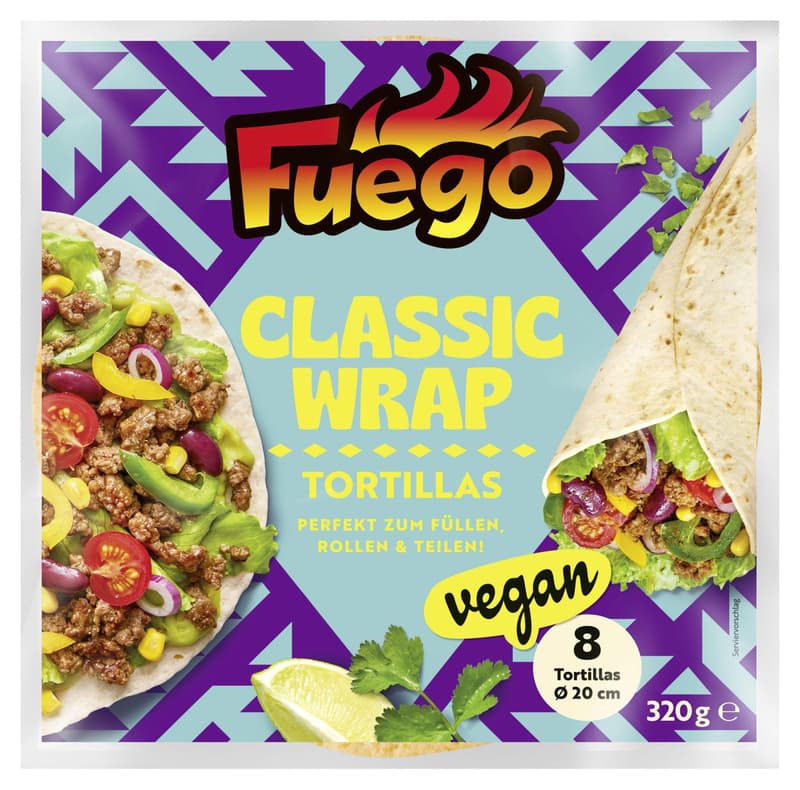 Fuego Classic Tortillas 20 cm