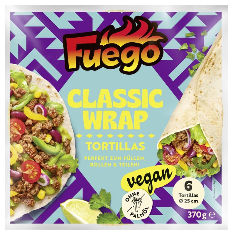 Fuego Tortillas Classic 25 cm
