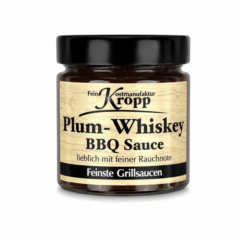 Kropp Plum-Whiskey BBQ Sauce