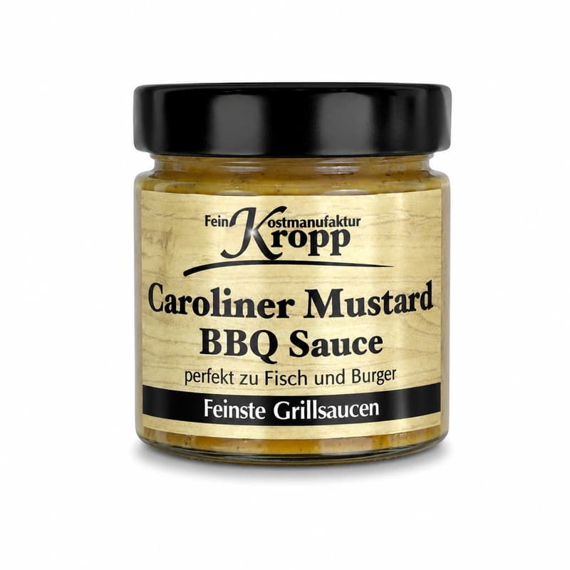 Kropp Caroliner Mustard BBQ Sauce