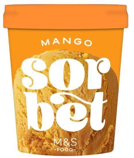 M&S Food MANGO SORBET
