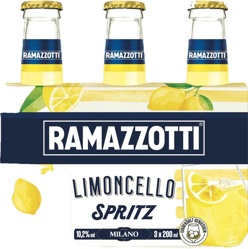 Ramazzotti Limoncello Spritz 3-pack 0. 2 l