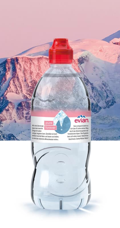 evian 0,75l PET Sportscap (EINWEG)