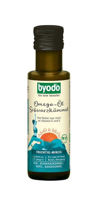 Byodo BIO Omega-Öl Schwarzkümmel nativ