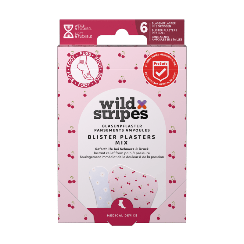 Wild Stripes Blister Plaster Mix Pastel Bloom