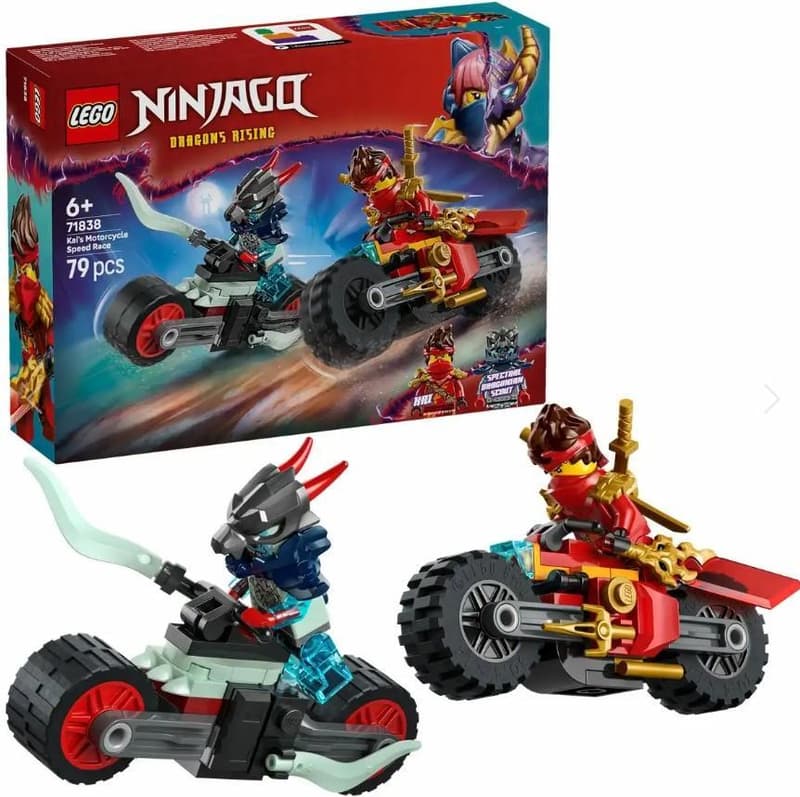 LEGO NINJAGO Kais motorcycle race