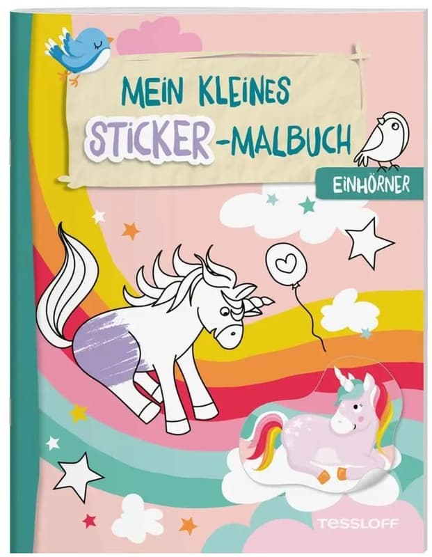 Tessloff Mein kleines Sticker-Malbuch Einhörner