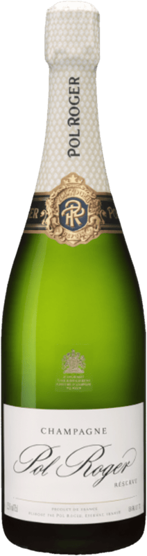 Champagne Pol Roger Brut Réserve Étuis-1849 0,75l