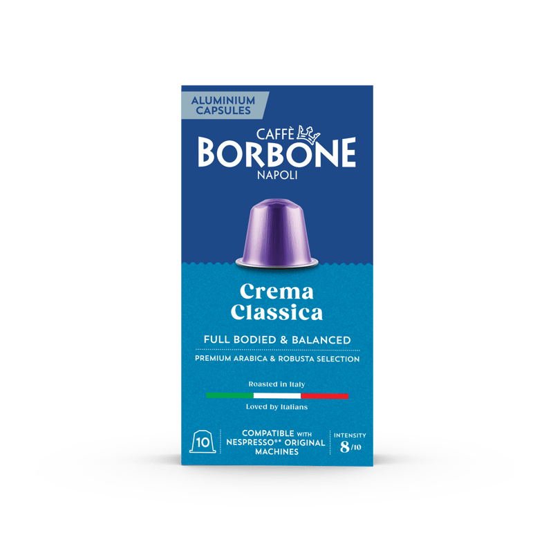 Caffè Borbone Crema Classica Nespresso-compatible capsules 10x