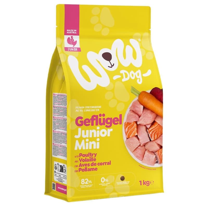 WOW DOG DRY Minis JUNIOR Poultry