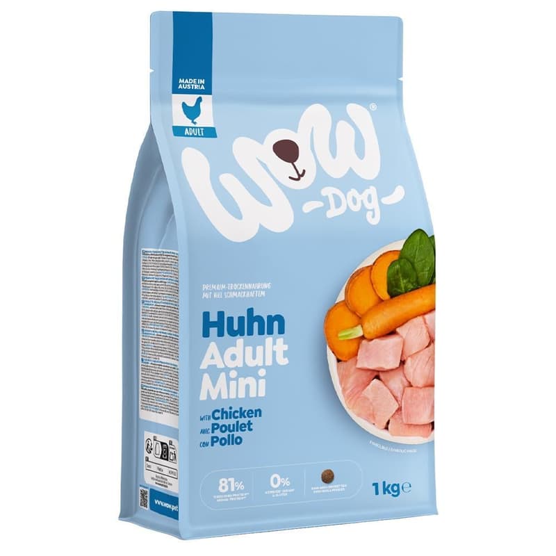 WOW DOG DRY Minis ADULT Chicken