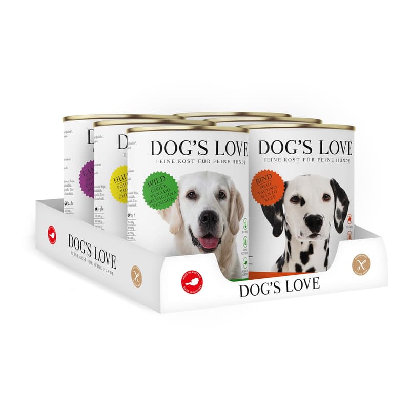DOG'S LOVE ADULT Multipack 6x400g