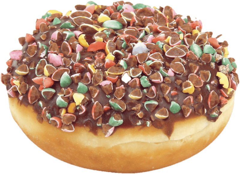 Cocoa Ball Dots, fully baked