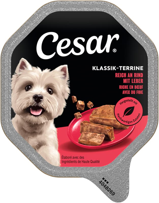 CESAR Bowl Classic Terrine Beef & Liver 150g