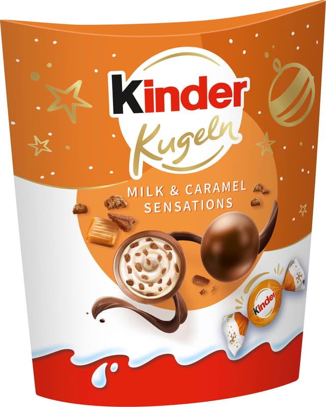 kinder Chocolate Balls Milk & Caramel Sensations