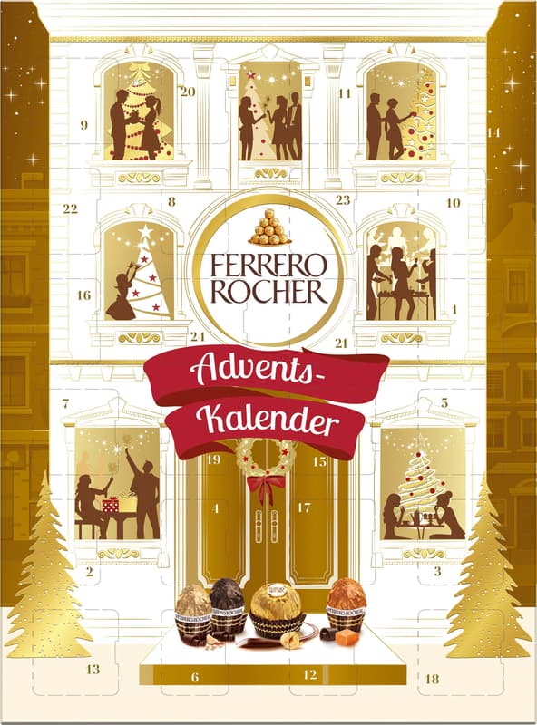 Ferrero Rocher & Goldene Momente Adventskalender