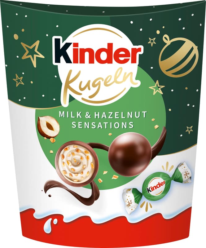 Kinder Balls Milk & Hazelnut Sensation Christmas