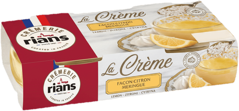 Rians Crème mit Zitrone und Baiser