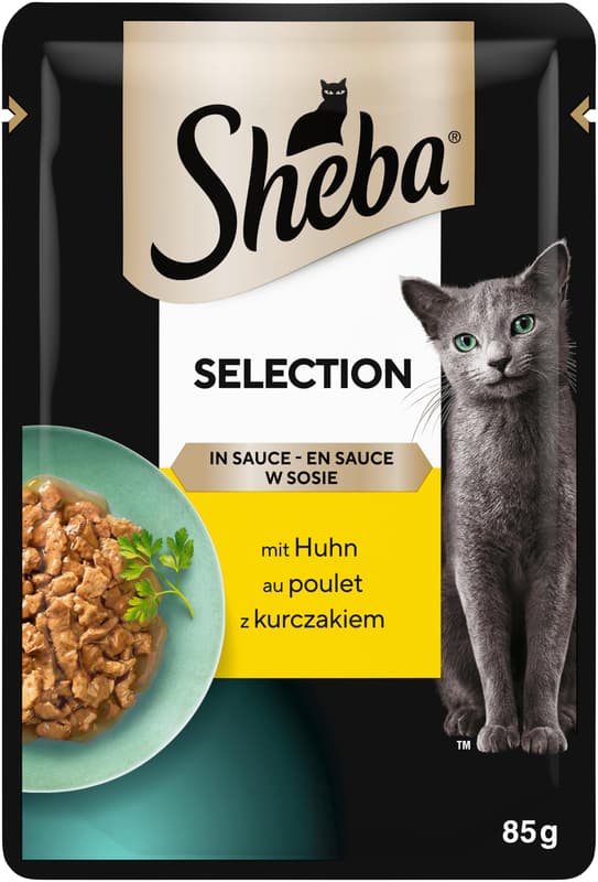 SHEBA Selection Pouch Chicken in Sauce 85 g