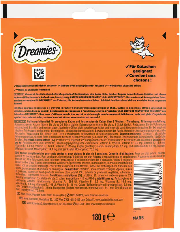 DREAMIES™ Chicken 180g