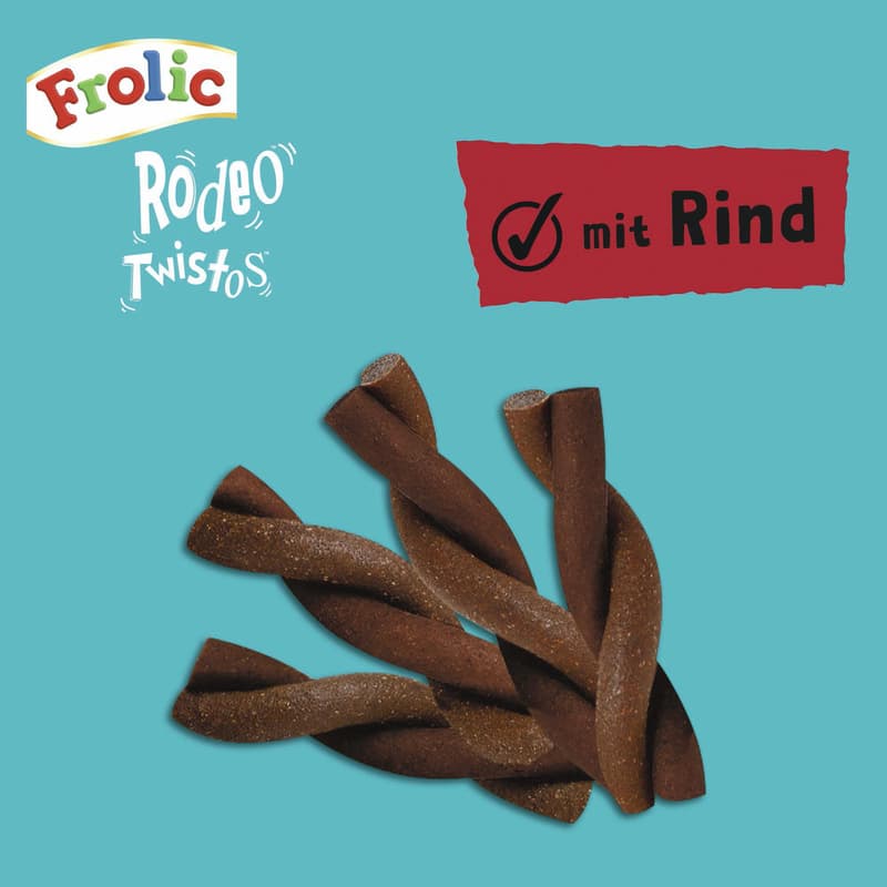 FROLIC Rodeo Twistos Beef 6 pieces