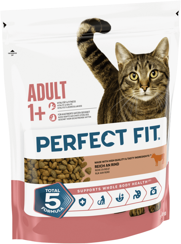 PERFECT FIT™ Katze Trocken Active Rind