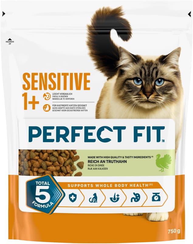 PERFECT FIT™ Katze Trocken Sensitive Truthahn