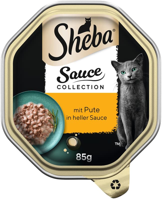 SHEBA Sauce Collection Tray Turkey in Sauce 85 g