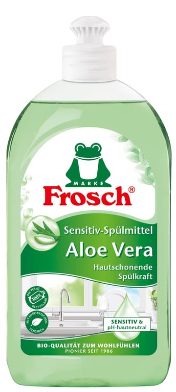Frosch Sensitive Dishwashing Liquid Aloe Vera 500 ml