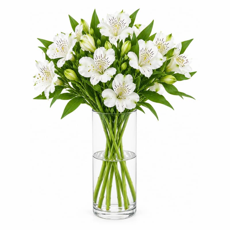 MIMEA Alstroemeria White