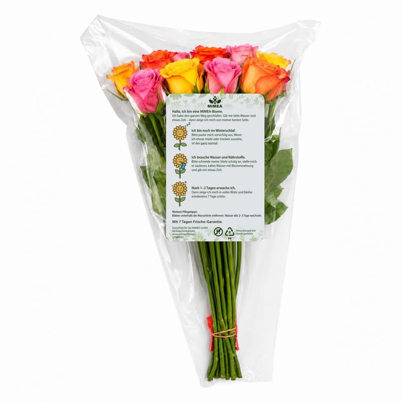 MIMEA Mixed Roses, Warm Colors
