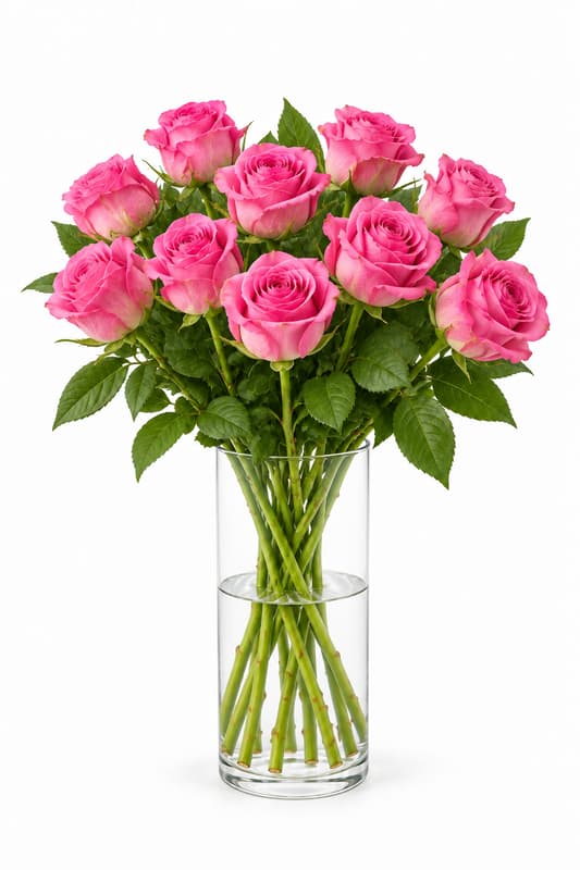 MIMEA Pinke Rosen