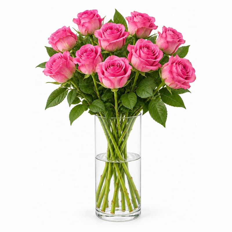 MIMEA Pinke Rosen