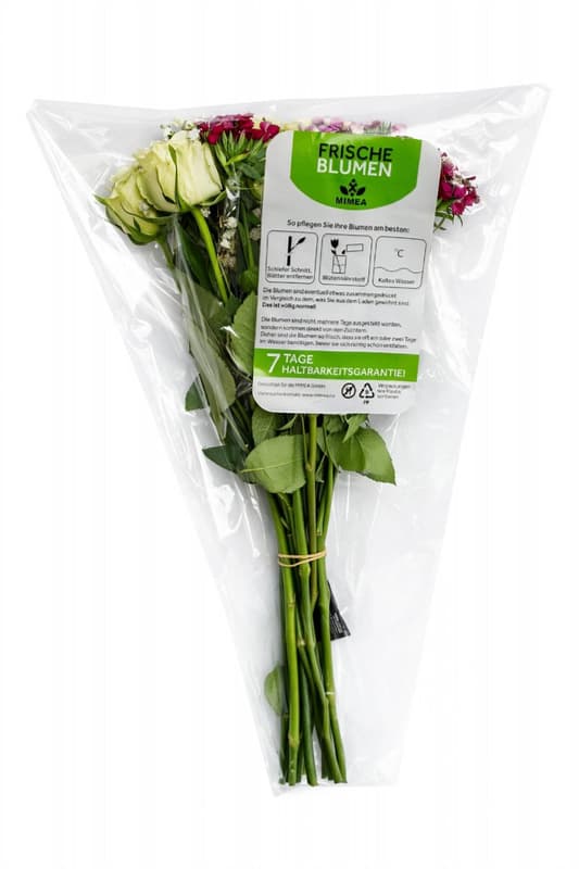 Saisonaler Blumenstrauß 40 cm x 13 Stiele
