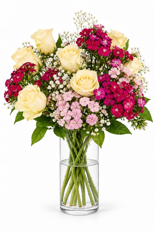 MIMEA Saisonaler Blumenstrauß