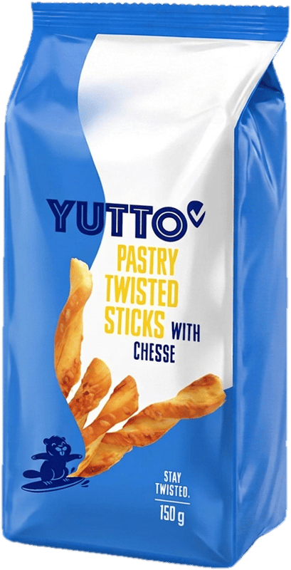 YUTTO Gebäckstg. Cheesy Twists