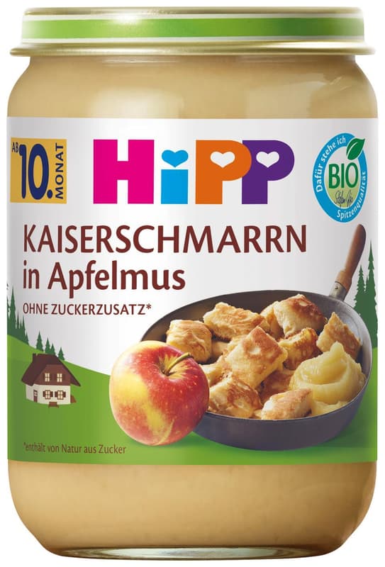 HiPP BIO Kaiserschmarrn in Apfelmus