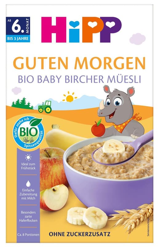 HiPP Good Morning Organic Baby Bircher Muesli