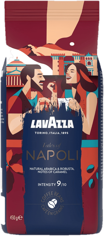 Lavazza Tales of Napoli ganze Bohne