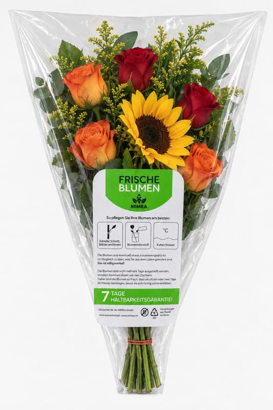 MIMEA Knuspr "LIEBT DICH" Blumenstrauß