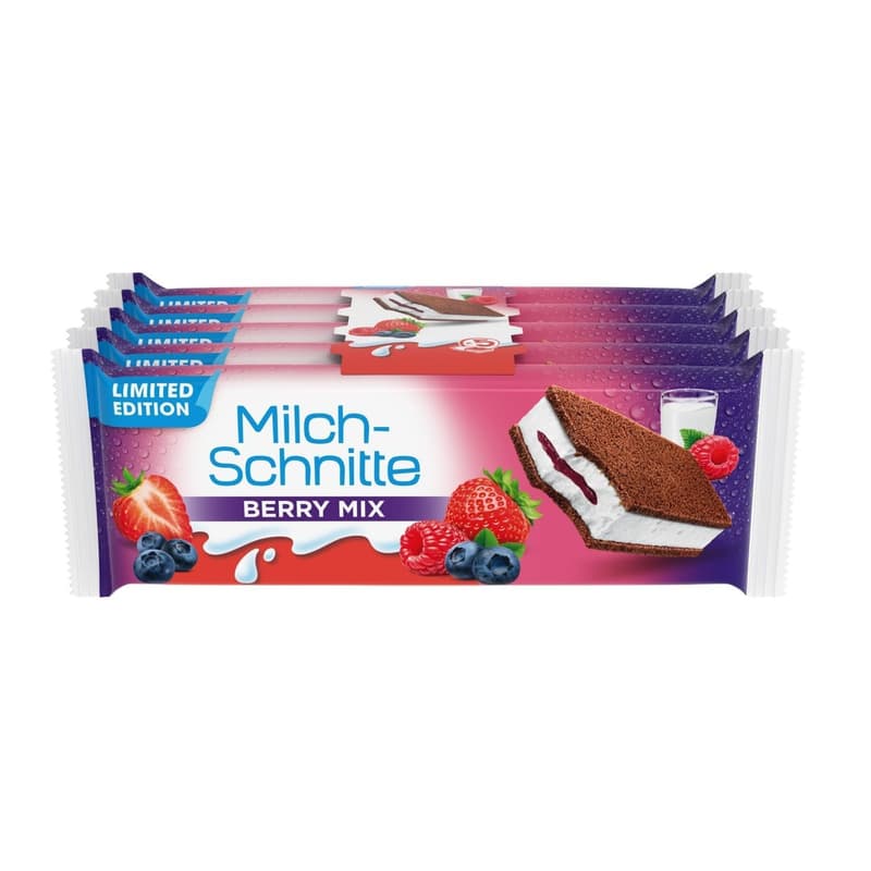 Milch-Schnitte Berry Mix 5er