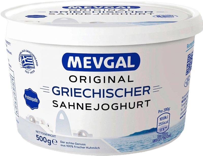 Mevgal Plain Yogurt 10% 500g