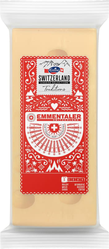 Emmi Cheese Selection Emmentaler Switzerland mild