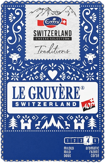 Emmi Cheese Selection Le Gruyère Switzerland mild