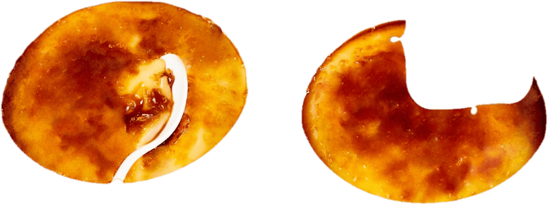 PICARD 2 Crème brûlée Vanille