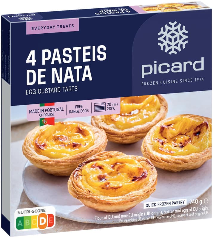 PICARD 4 Pastéis de Nata