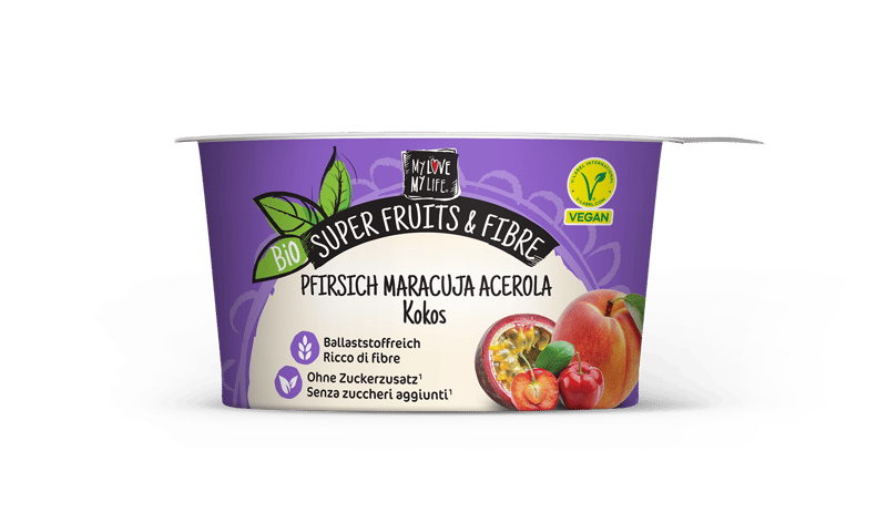 MyLove-MyLife BIO Super Fruits & Fibre - Pfirsich, Maracuja, Acerola