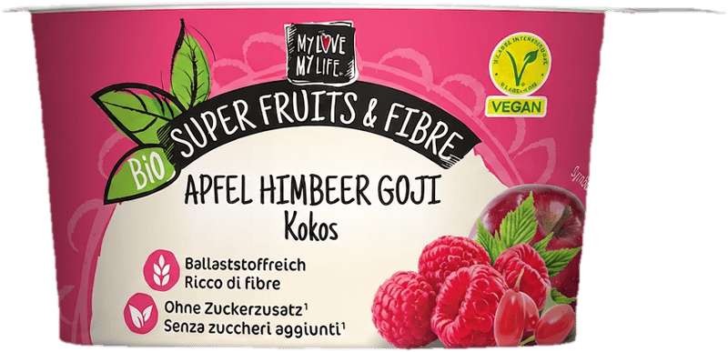 MyLove-MyLife BIO Super Fruits & Fibre - Apfel, Himbeer, Goji