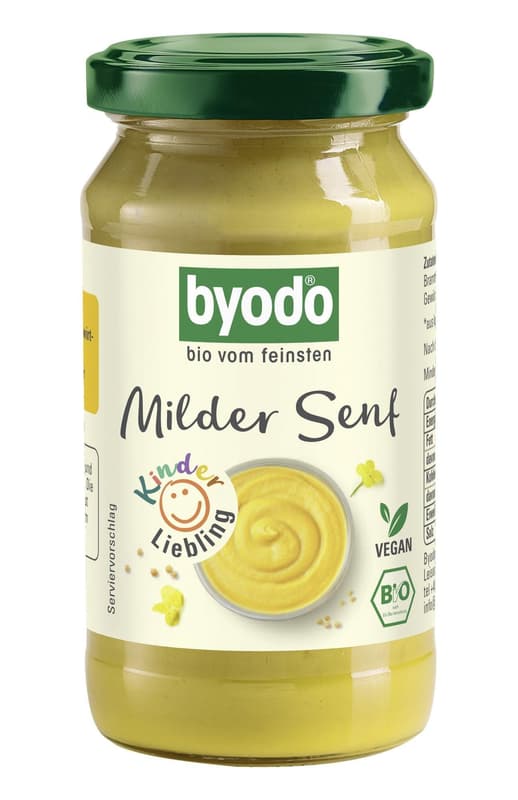 Byodo Mild Mustard, 200 ml